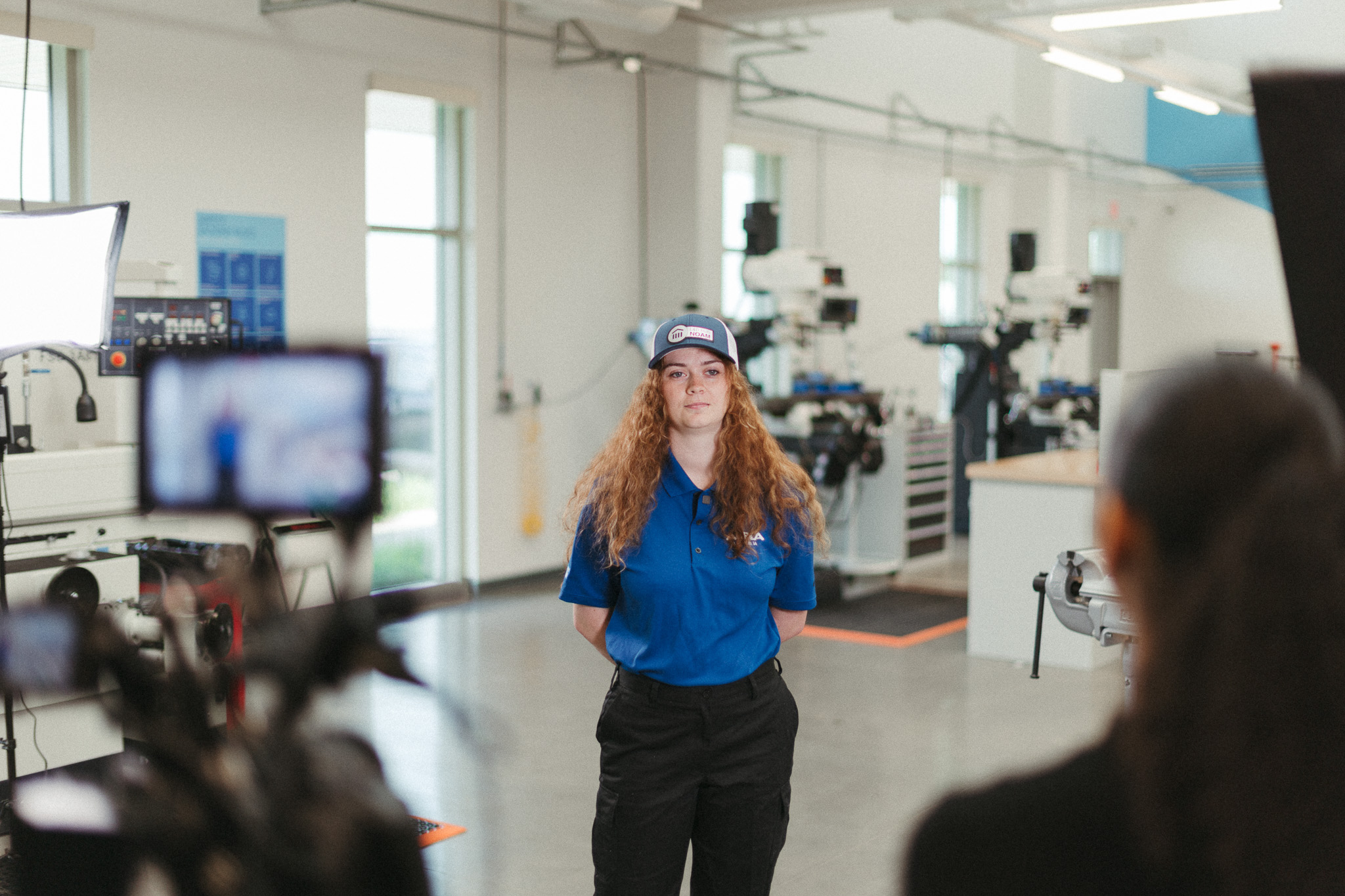 Corporate photography for ALPLA apprenticeship and manufacturing training communications