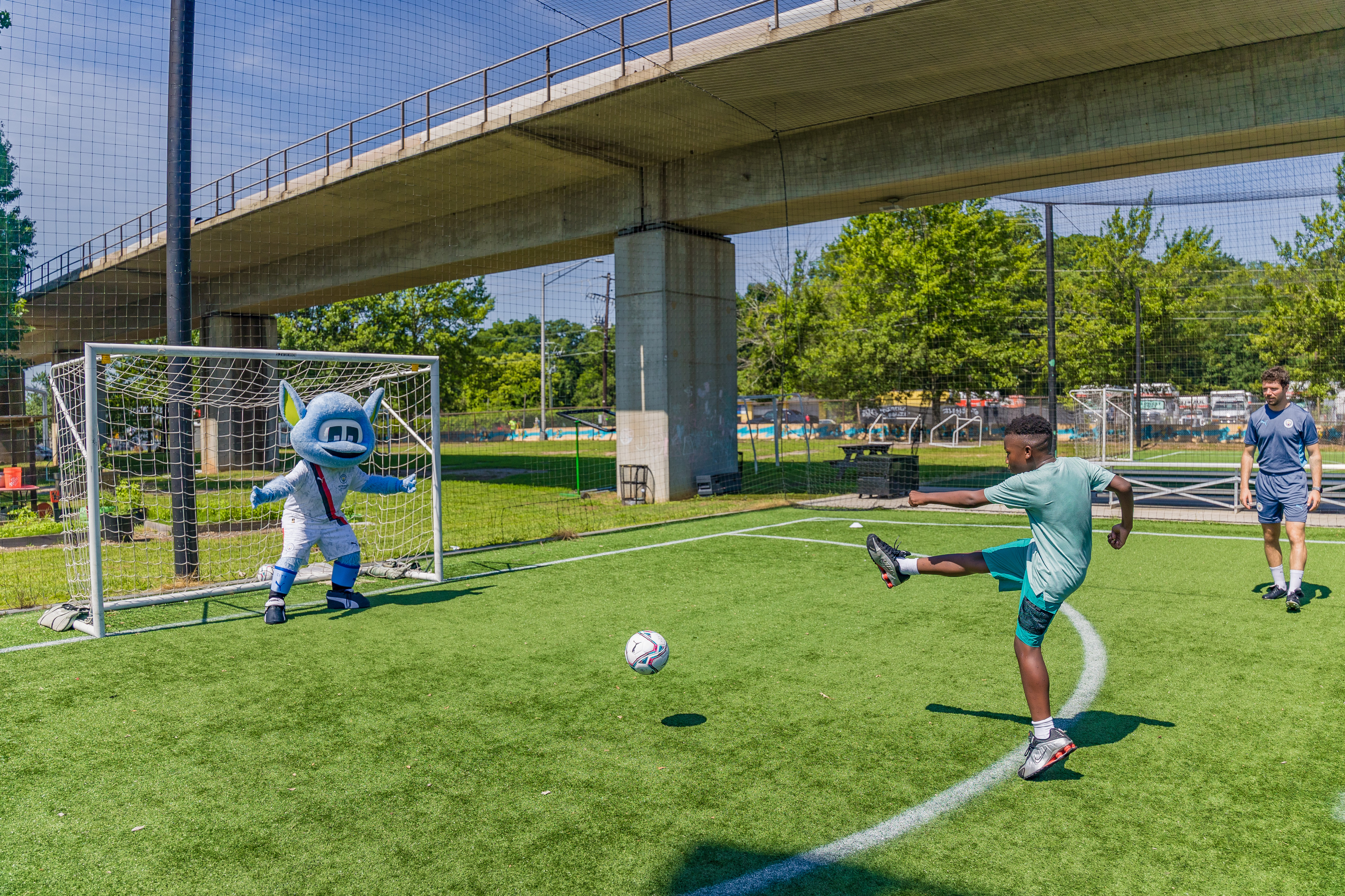 Xylem x Man City Wash Event Atlanta