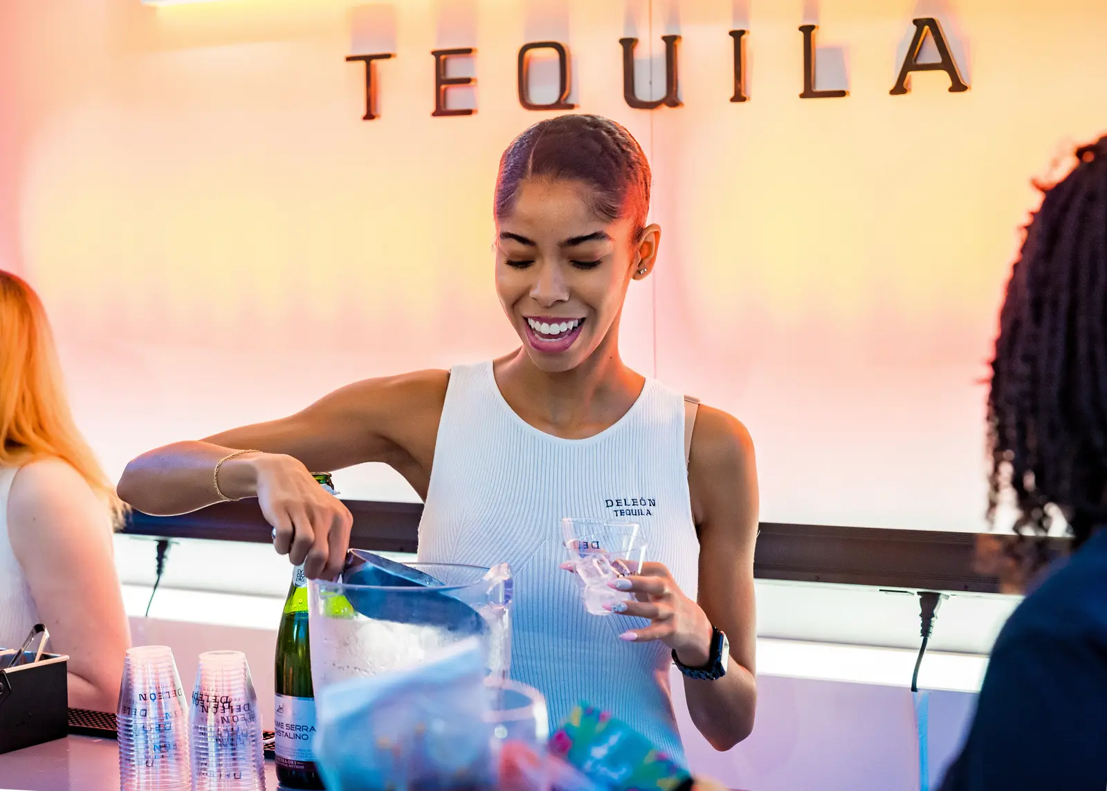 Brand photography in Atlanta by Hylton Media Group: tequila bar activation at Atlanta Food & Wine Festival